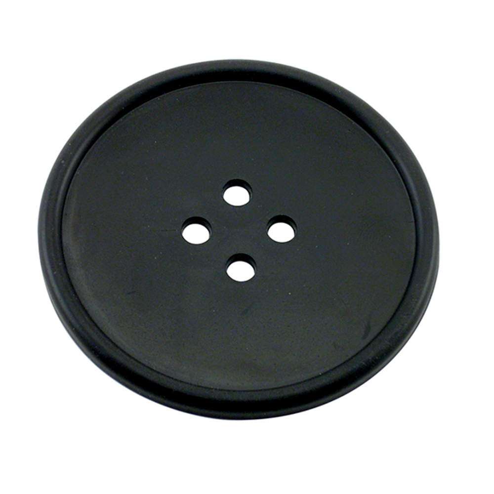 Костер подставка "Button" черный, каучук The Bars D001B