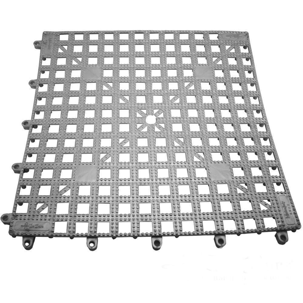 Барный коврик 33х33 см, цвет серебряный The Bars TPMS