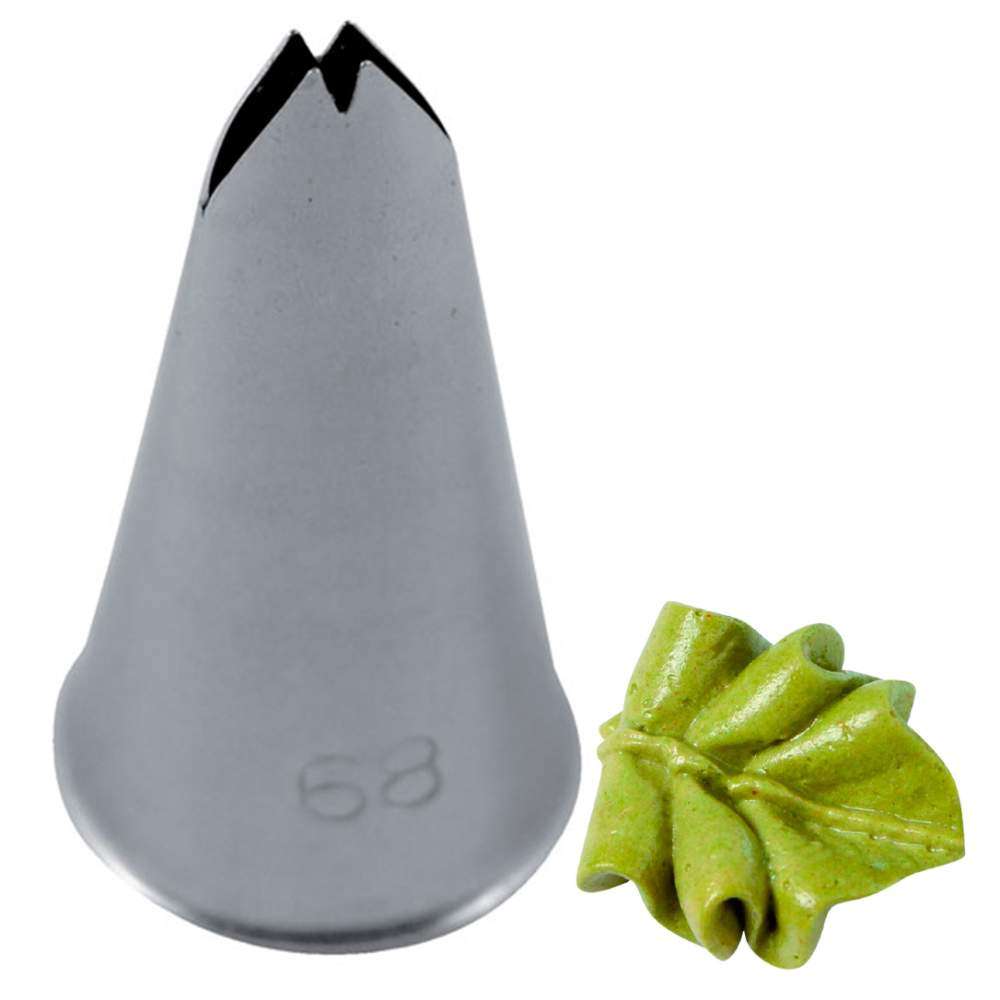 Кондитерская насадка LEAVES & GRASS 10х3 мм Martellato BX 0037