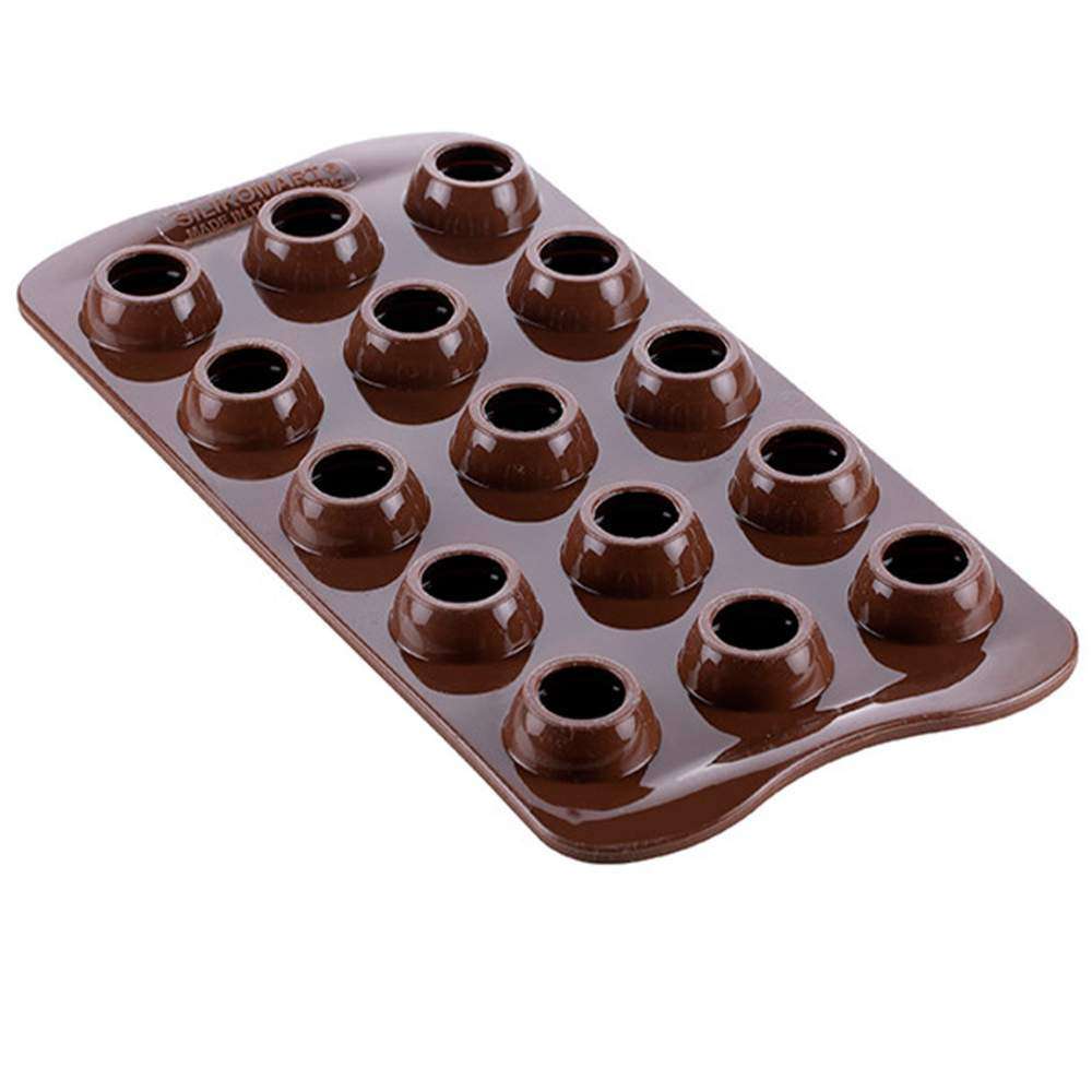 Силиконовая форма для шоколада CHOCO SPIRAL Silikomart SCG053 - Фото 2