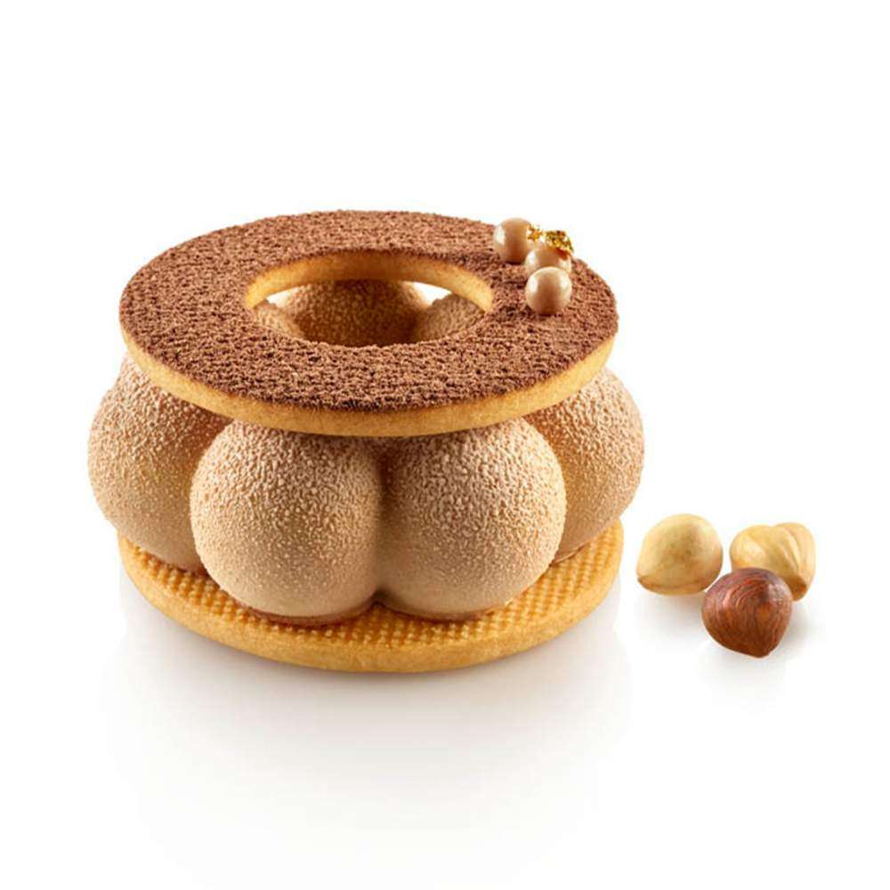 Силиконовая форма десертов TRUFFLE CROWN 90 мл Silikomart TRUFFLE CROWN 90 - Фото 1