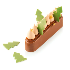 Силіконова форма для декору Ялинка 36 мл Silikomart - CHABLON TREE