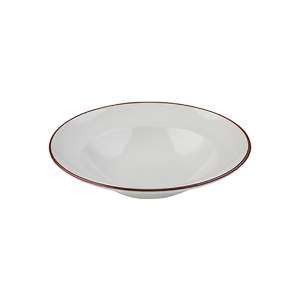 Тарілка глибока ID Fine Modest Brown 420 мл 25 см miro 18001-131125