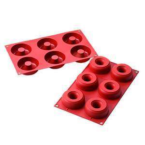 Силиконовая форма для десертов DONUTS 100 мл Silikomart Donuts