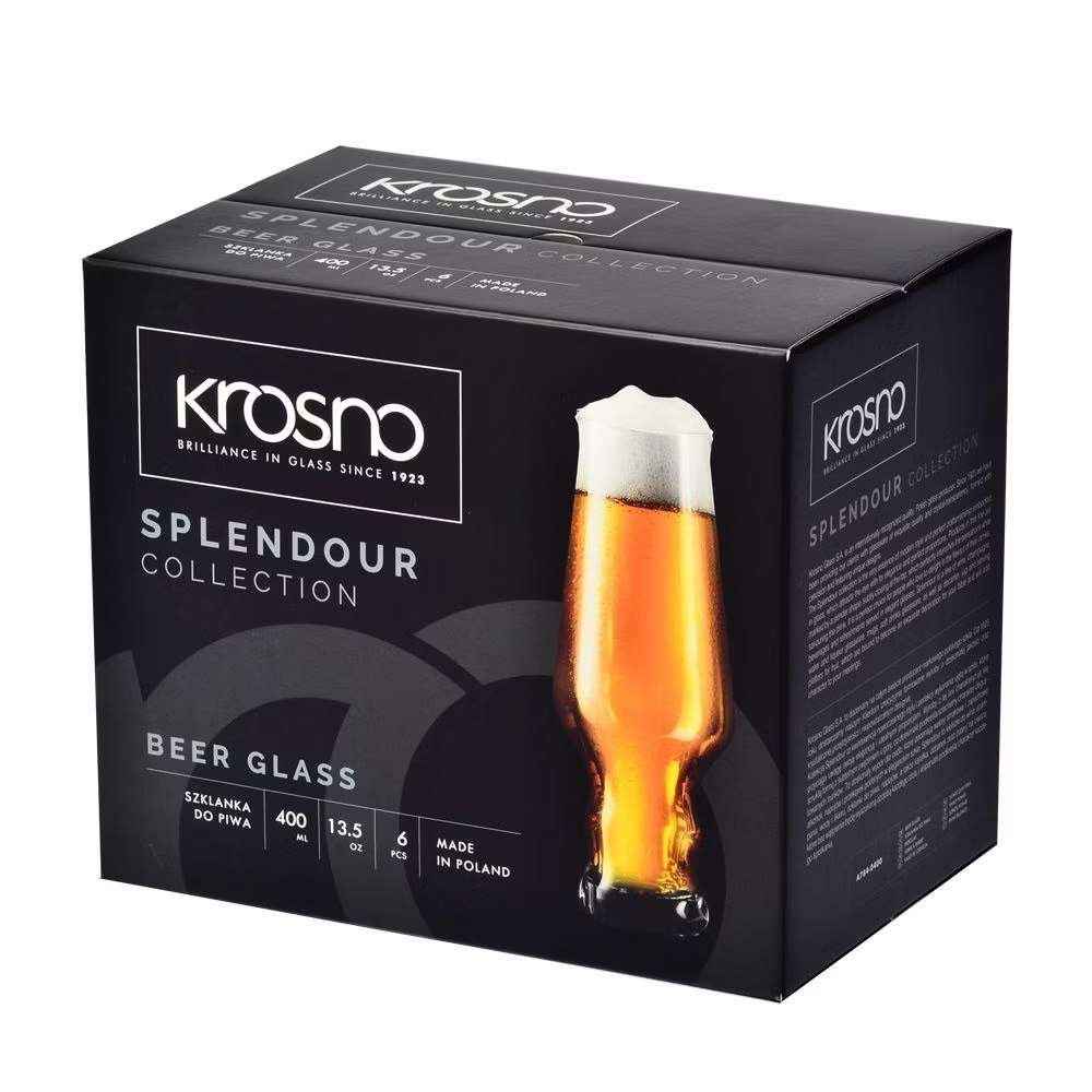Бокал для пива Krosno Splendour 400 / 460 мл 5900345788616 - Фото 2
