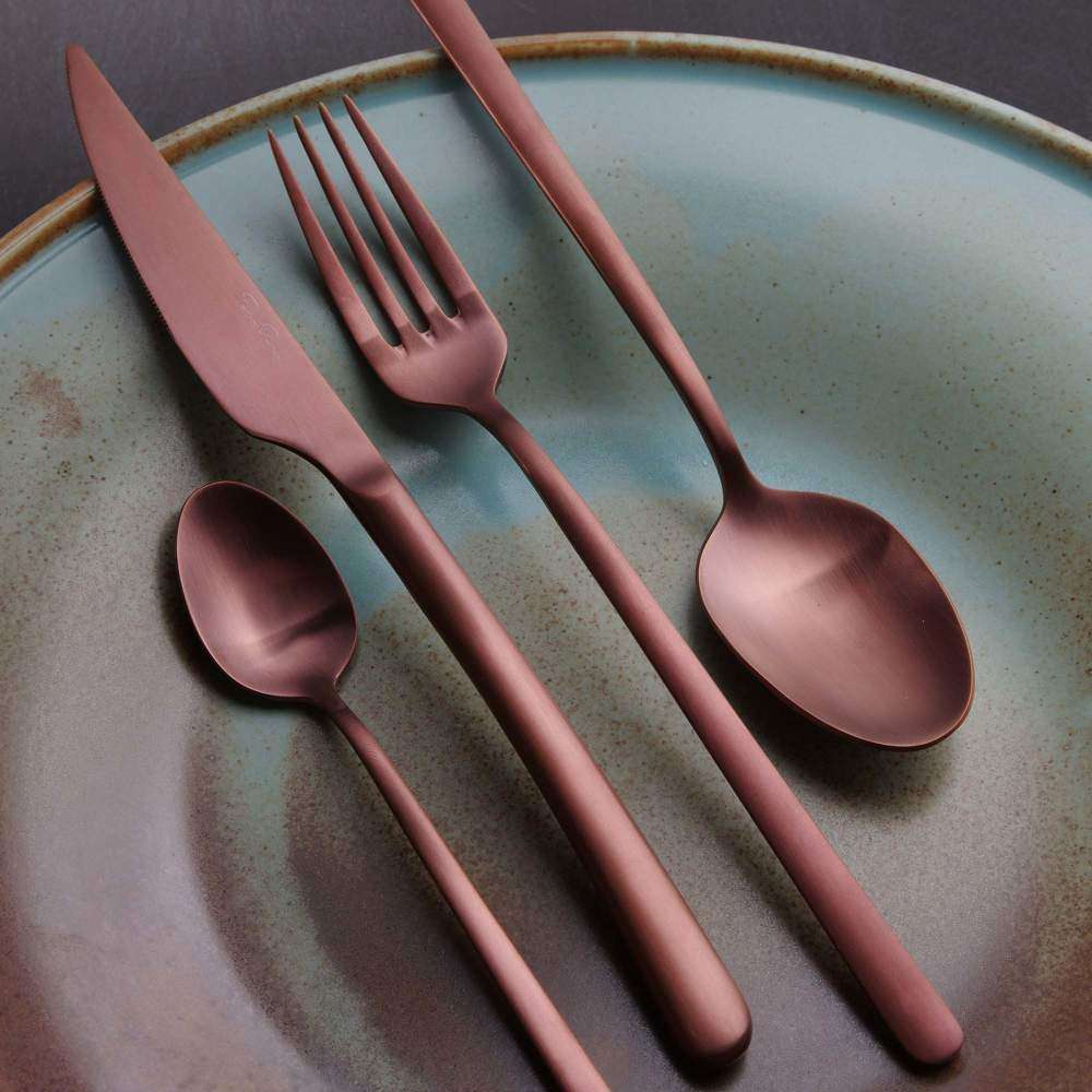 Вилка для торта Fine Dine Amarone Bronze 15.3 см 764992 - Фото 4