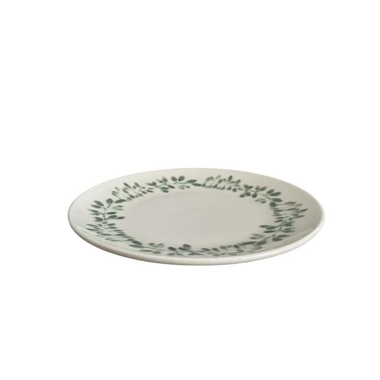 Тарелка мелкая Porser Professional 1972 Garden 25 см green TVL25DZ-ID1023 - Фото 2