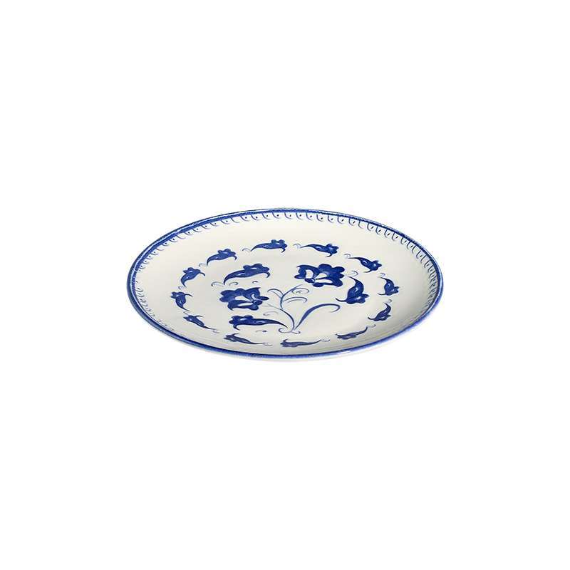 Тарелка мелкая Porser Professional 1972 Eden 25 см blue TVL25DZ-ID1025 - Фото 2
