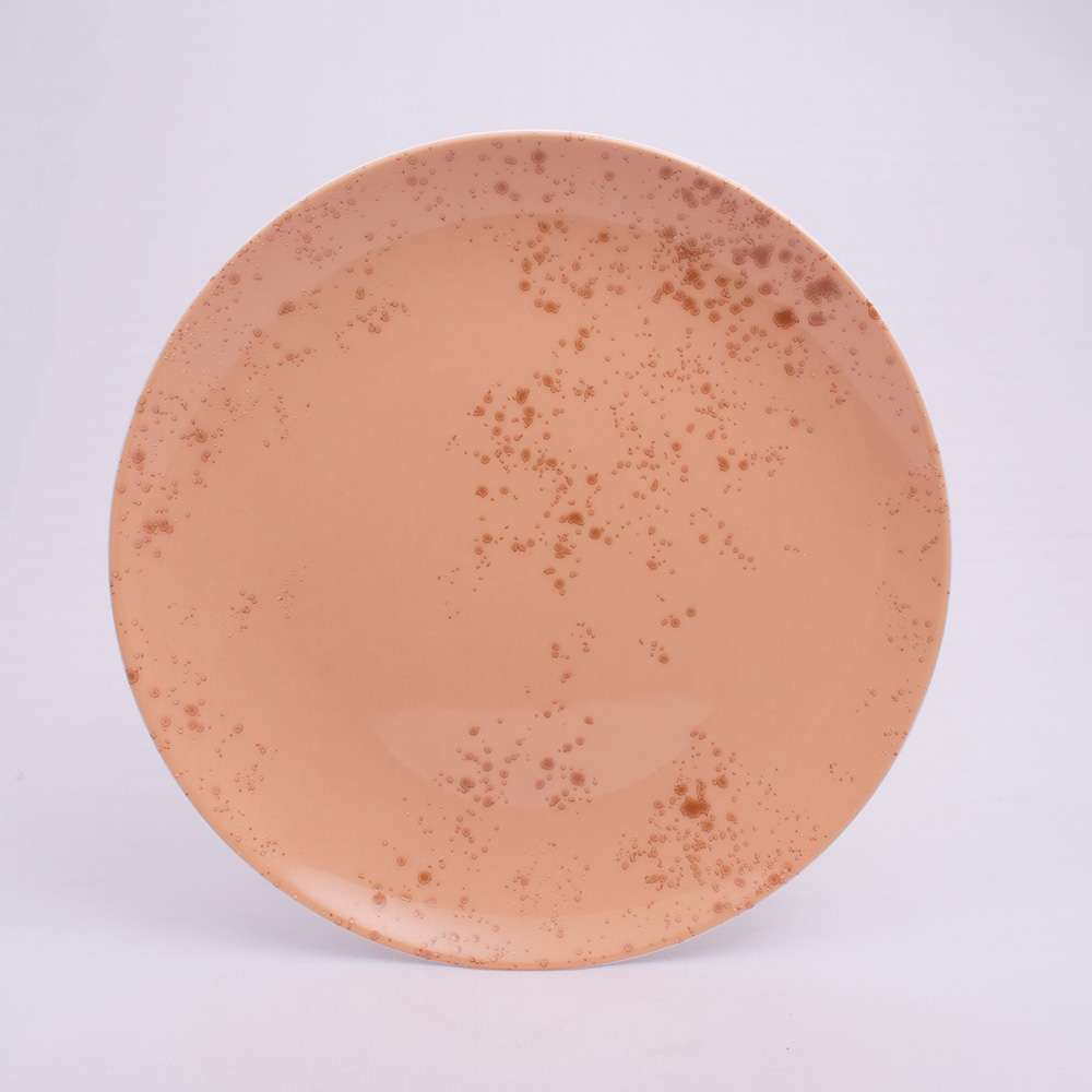 Тарелка мелкая Ariane Tierra 25,5 см caramel AVCARN225011025