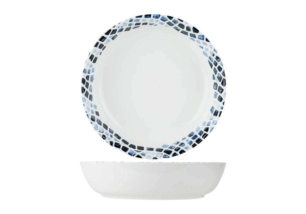 Тарілка глибока (для пасти) Cosy&Trendy Mosaic Blue D21,5XH5,3 см - 2294022