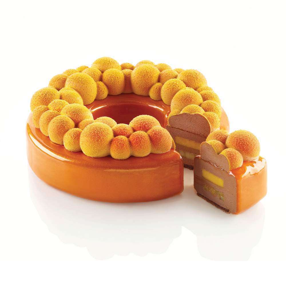 Набор силиконовых форм для торта BUBBLE CROWN Silikomart KIT BUBBLE CROWN - Фото 1