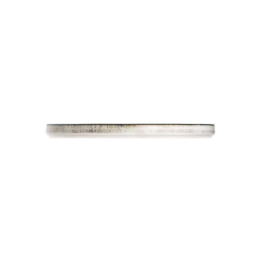Тарелка мелкая с бортом ID Fine Visto 25.5 см black 20255-161025 - Фото 2