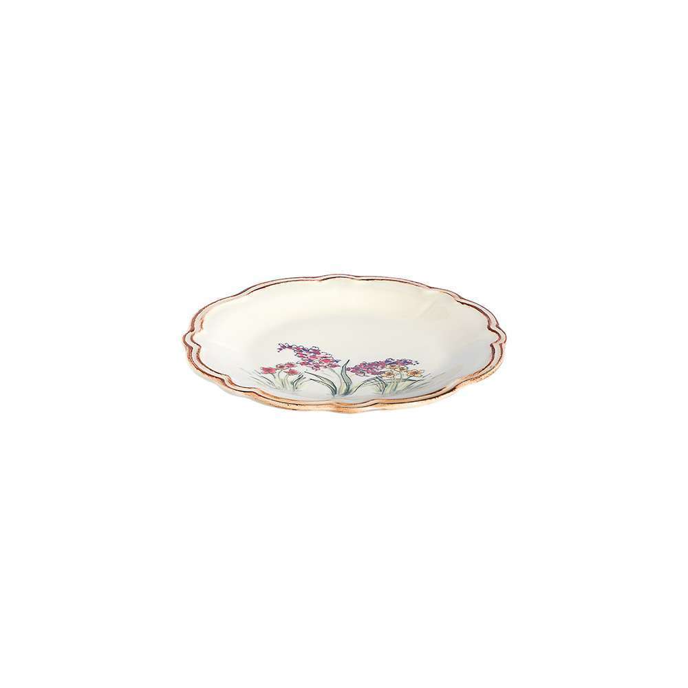 Тарелка мелкая Porser Home Amber 22 см FLY22DZPRS1056 - Фото 2