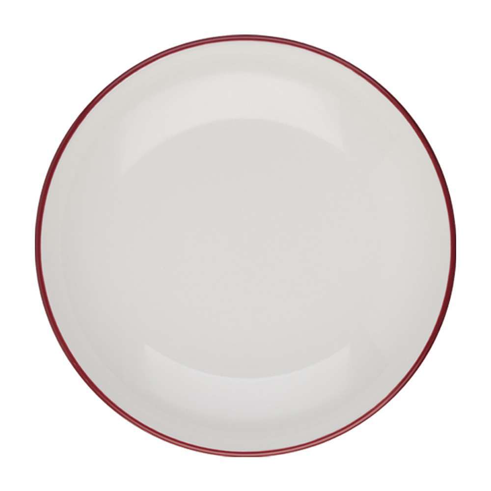 Тарілка глибока ID Fine Modest Maroon 550 мл 20 см 13001-121120 - Фото 3
