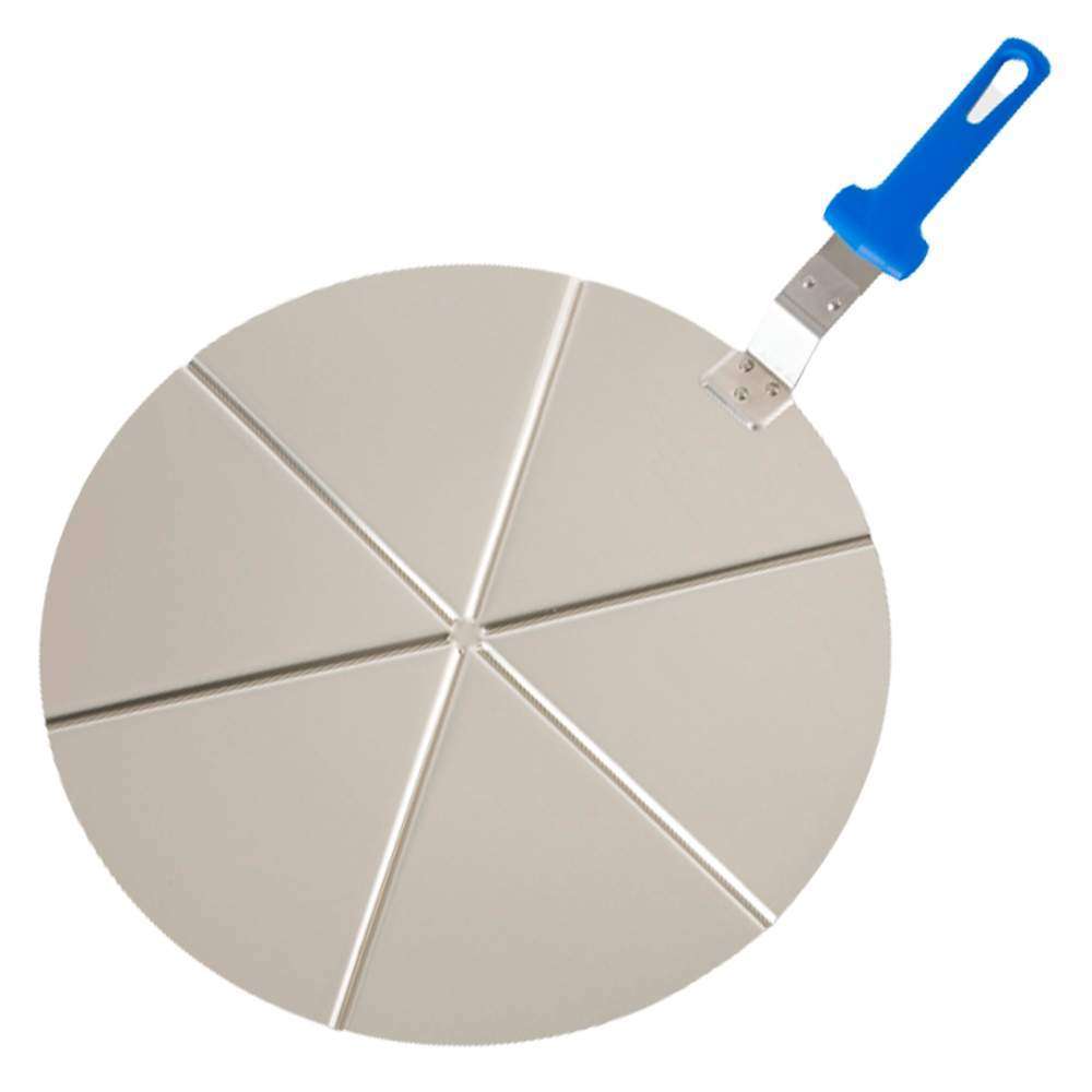 Піднос 45 см для поділу піци на 6 частин з ручкою Gi.Metal - AC-PCPT45/6