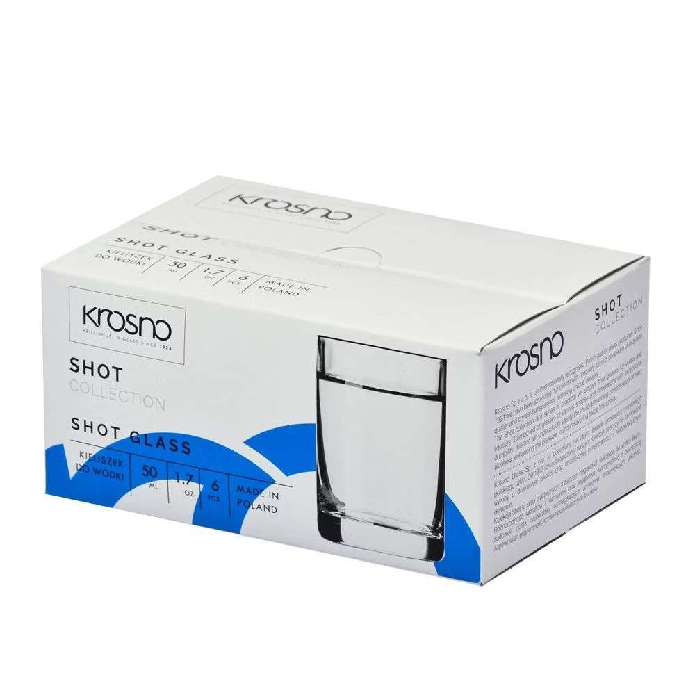 Рюмка для водки Krosno Shot 50 мл 5900345789163 - Фото 2