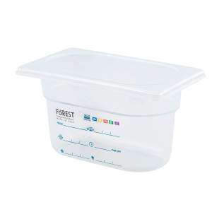 Контейнер для зберігання GN 1/9, h 10 cм, 0,9 л FoREST - 241970