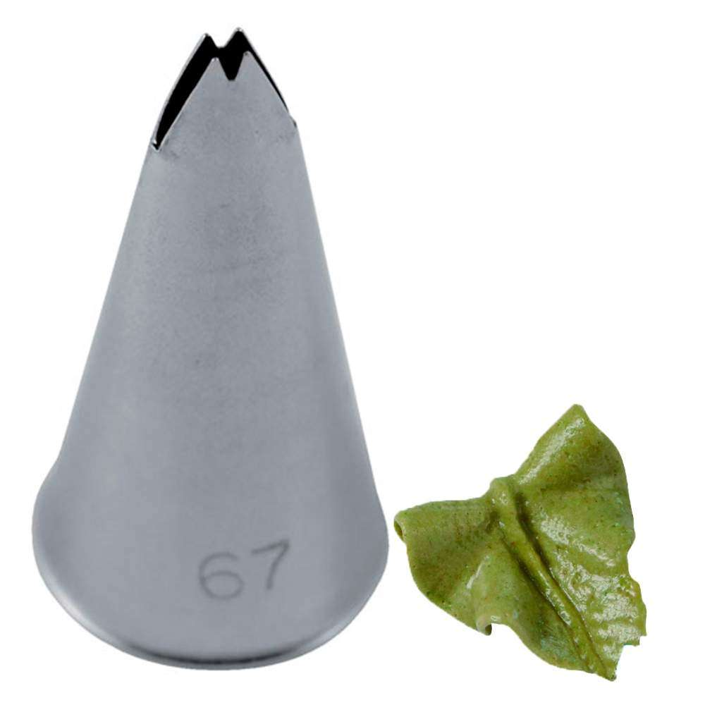 Кондитерская насадка LEAVES & GRASS 7,5х1,5 мм Martellato BX 0036