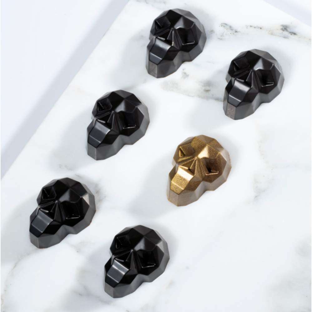 Форма для шоколада Череп 10 г Martellato MA1017 - Фото 2