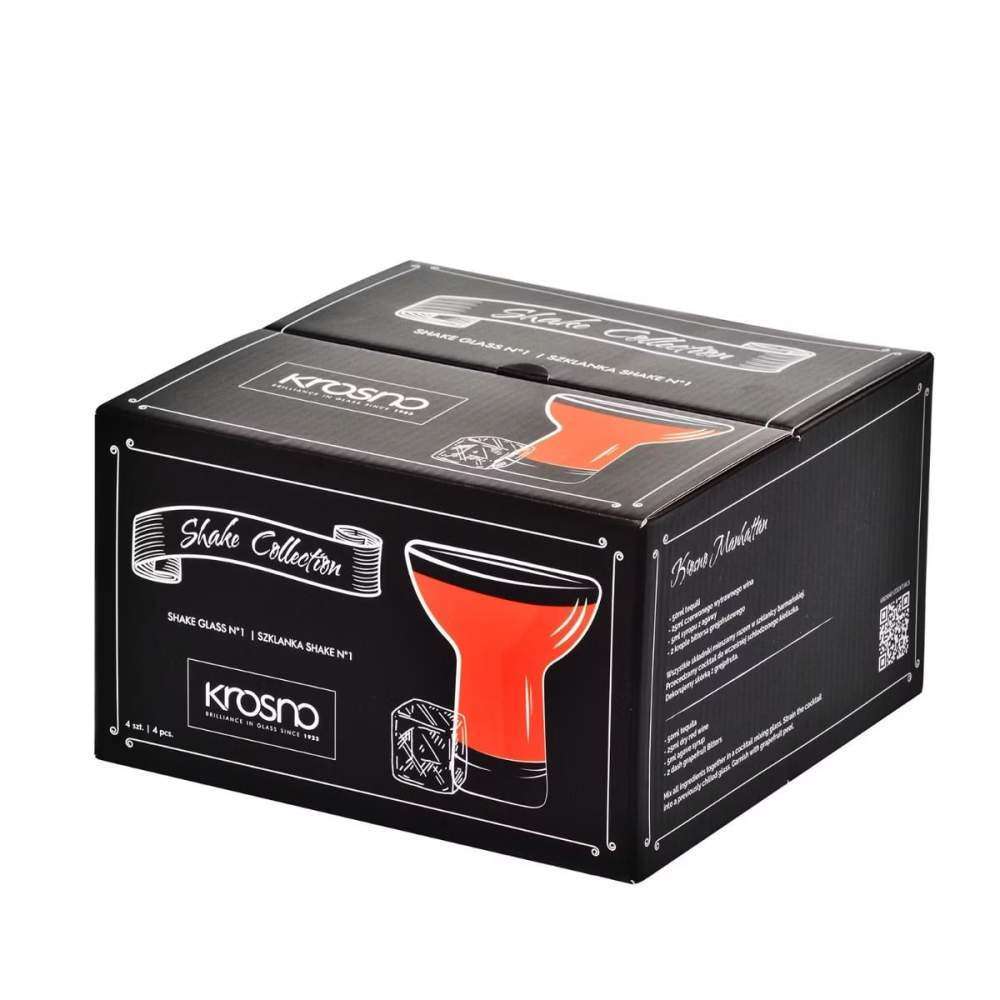 Бокал для коктейля Krosno Shake Manhattan 190 \ 230 мл 5900345912554 - Фото 4