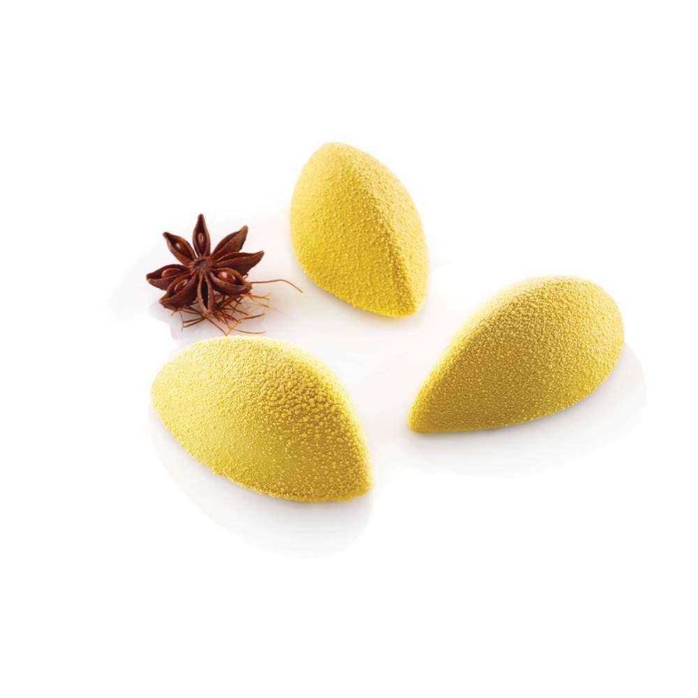 Силиконовая форма для десертов QUNELLE 24 мл Silikomart Quenelle - Фото 2