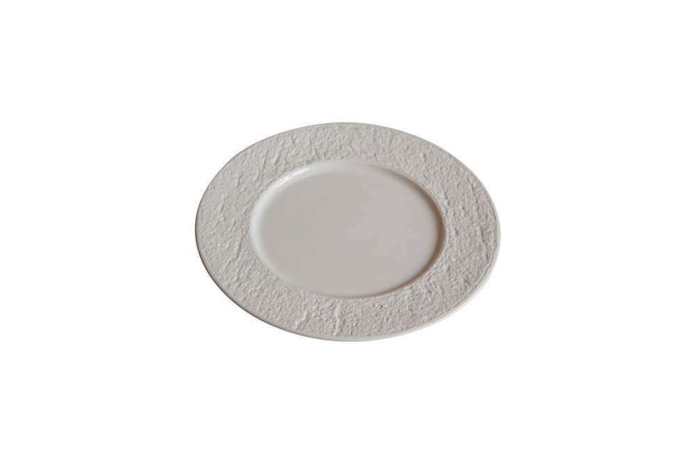 Тарелка мелкая Style Point Chalk 24 см QP3012 - Фото 1