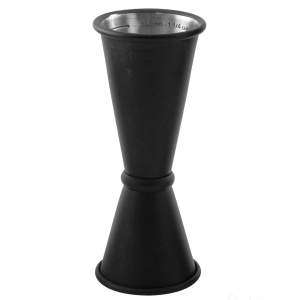 Джигер чорний матовий 15/30/45 мл, сталь 18/10 The Bars - J011B