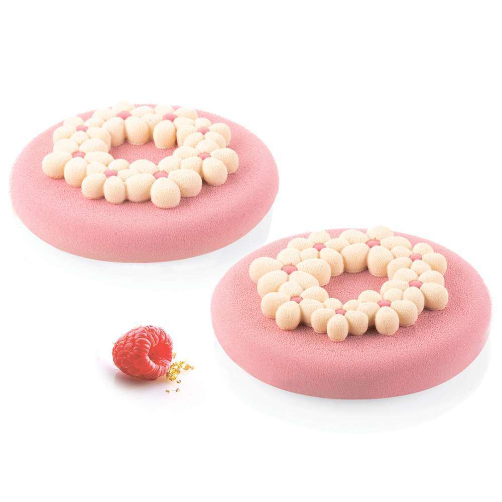 Силиконовая форма для декора FLORA 19 мл Silikomart FLORA 19 - Фото 1