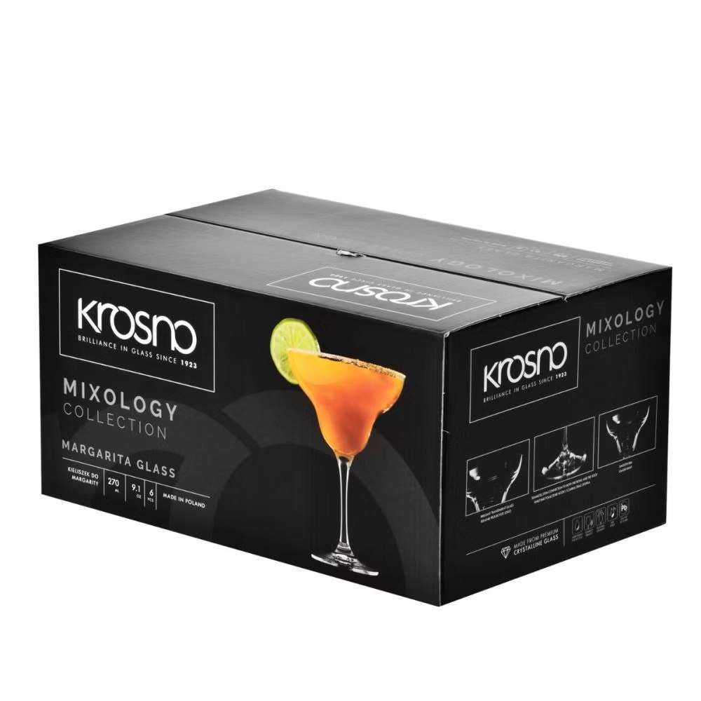 Бокал для коктейля Маргарита Krosno Mixology 270 мл 5900345786254 - Фото 2