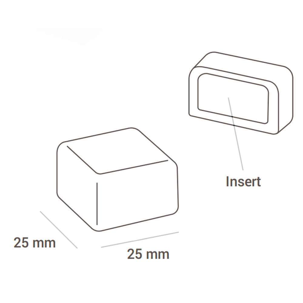 Форма для шоколада QUADRO 25х25 мм Silikomart CH015 - Фото 2