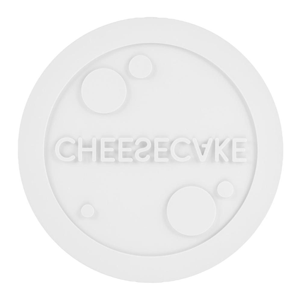 Силиконовый коврик для декора Чизкейк d180 мм, h 1,50 мм Silikomart CHEESECAKE DECOR - Фото 2