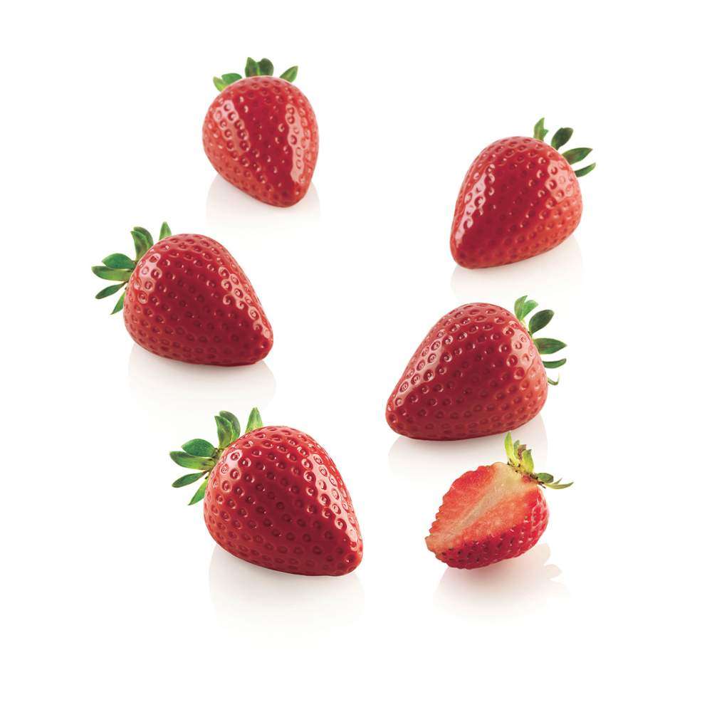 Силіконова форма для десертів FRAGOLA 30 мл Silikomart FRAGOLA 30 - Фото 3