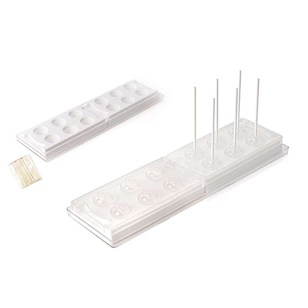 Силиконовая форма для десертов MUL3D 11,5 мл Silikomart MUL3D/28 A+B - Фото 1