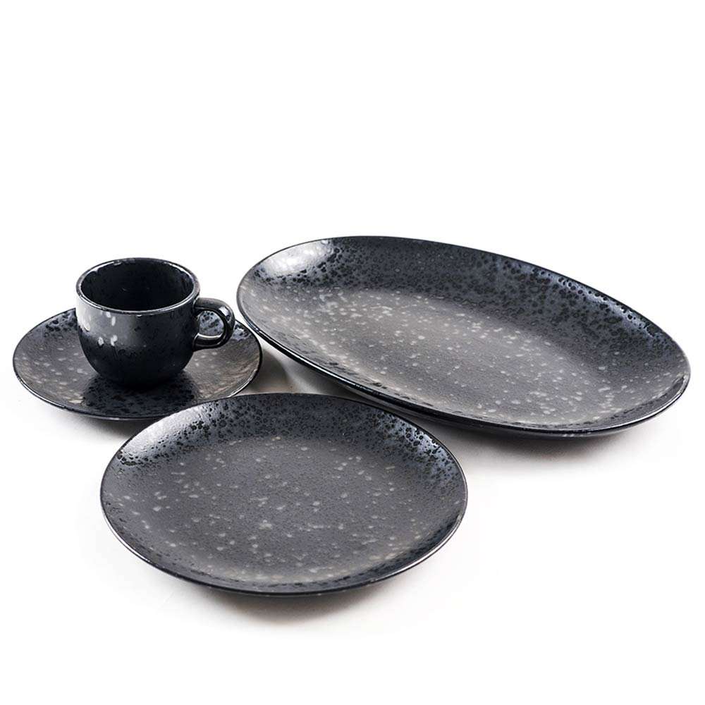 Тарілка мілка Ariane Oxide 27 см cinder - AVCARNA64011027 - Фото 2