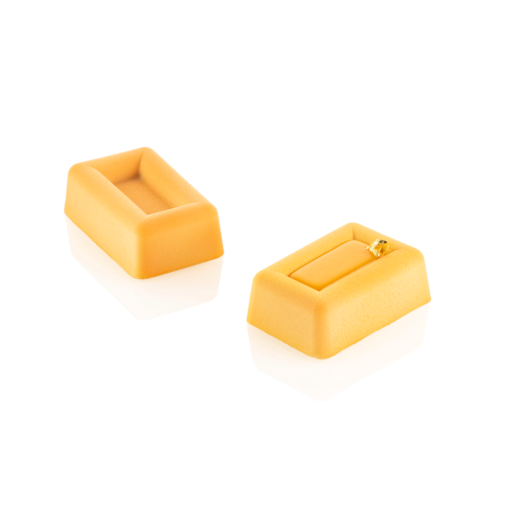 Силиконовая форма для десертов RECTANGLE SAVARIN Silikomart SQ089 - Фото 1