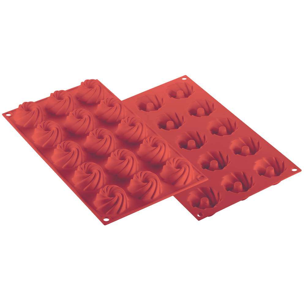 Силиконовая форма для десертов SWIRL Silikomart SF310/C