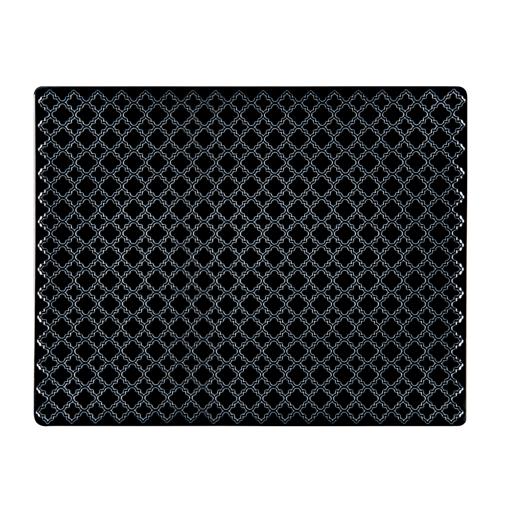 Блюдо прямоугольное Lubiana Marrakesz 29X13 см черный L4292K80E