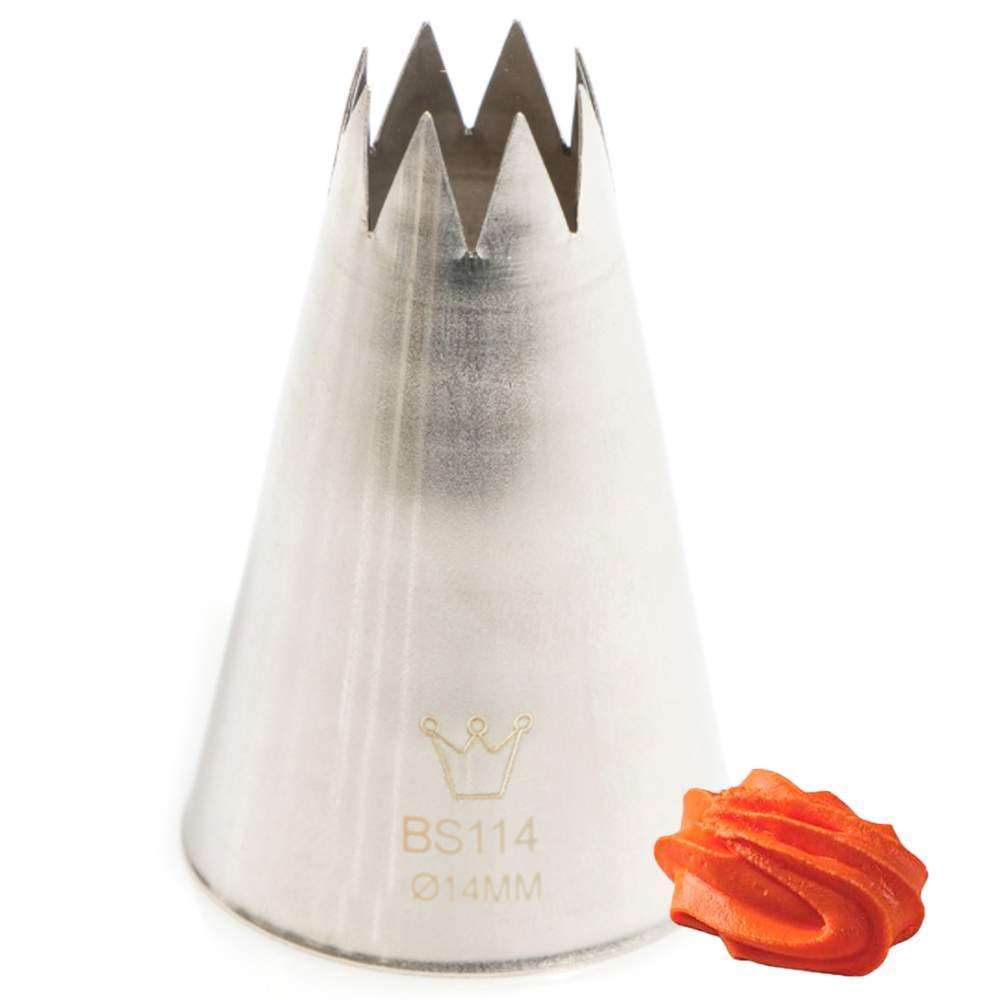 Кондитерская насадка OPEN STAR d 14 мм Martellato BS 114