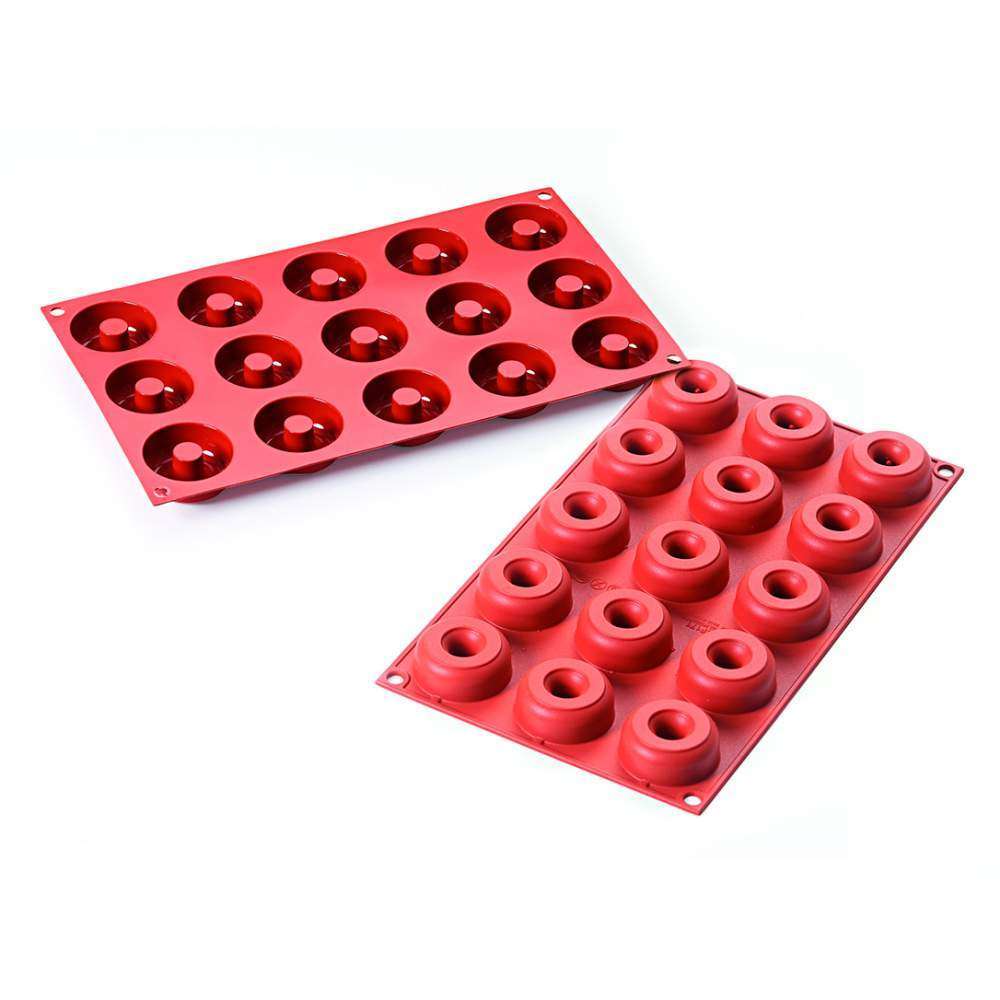 Силиконовая форма для десертов MINI DONUTS Silikomart Mini Donuts - Фото 1