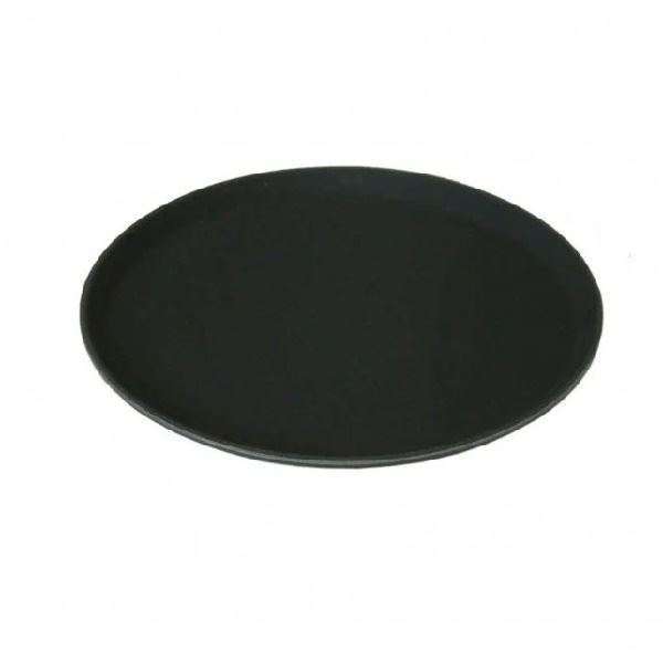 Піднос круглий чорний 35 см FoREST - 483500 - Фото 1