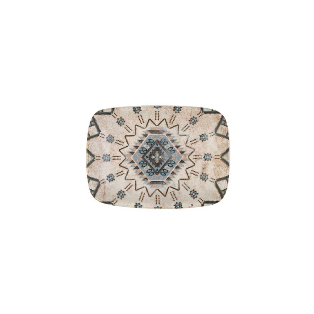 Тарелка мелкая прямоугольная ID Fine Heritage quadro 17X12 см 20209-153118 - Фото 1