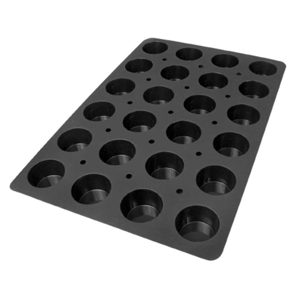 Силиконовая форма для десертов МАФФИН d 6,9 см Silikomart SQ009/YL - Фото 2