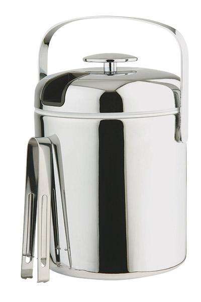 Ведро для льда с щипцами APS 15.5X15 см 1300 мл 36015