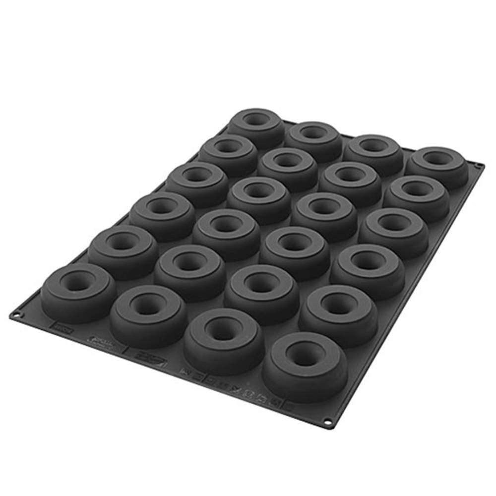 Силиконовая форма для десертов ДОНАТС Silikomart SQ059/YL - Фото 2