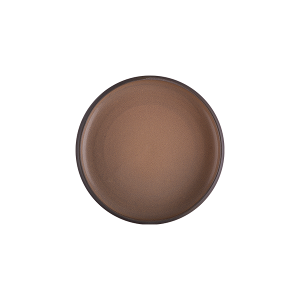 Тарелка мелкая c бортом Porser Professional Roots Taupe 22 см TAU-CLSDZ22 - Фото 1
