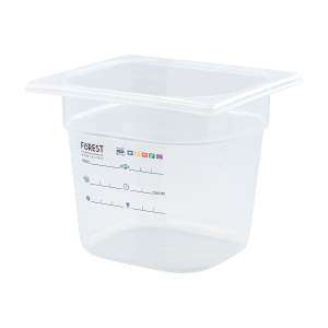 Контейнер для зберігання GN 1/6, h 15 см, 2,3 л FoREST - 241680