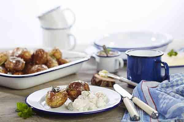 Тарелка мелкая APS Enamelware 20 см 40664 - Фото 2