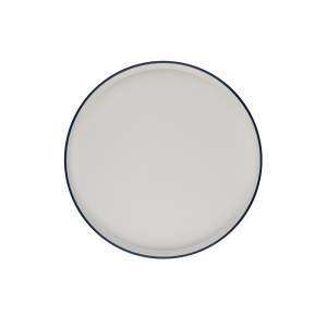 Тарілка мілка з бортом ID Fine Modest Navy 25.5 см stolt 15001-161025