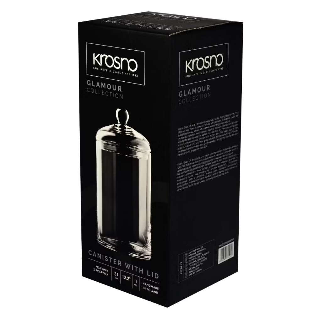 Емкость с крышкой Krosno Glamour 31Х15 см 5900345795027 - Фото 2