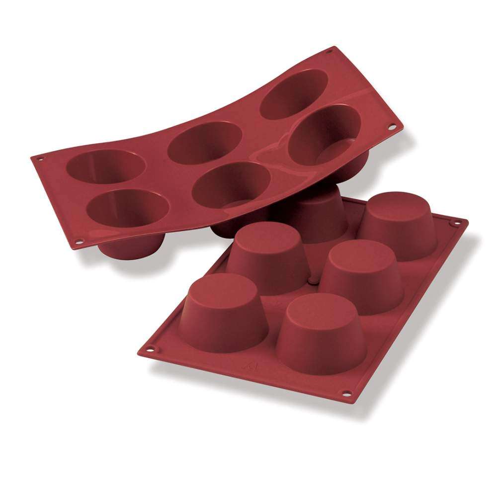 Силиконовая форма для десертов MINI MUFFIN 100 мл Silikomart SF023/C - Фото 1